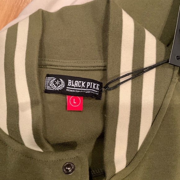 Men’s Bomber Varsity Jacket Size Large - Picture 2 of 4